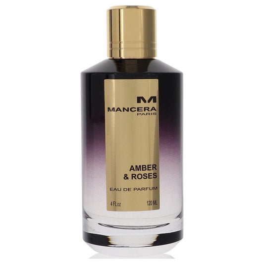 Mancera Amber & Roses Eau De Parfum Spray (unboxed) by Mancera 120 ml