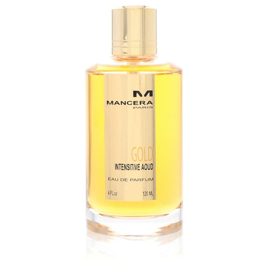 Mancera Intensitive Aoud Gold Eau De Parfum Spray (Unisex Unboxed) by Mancera 120 ml