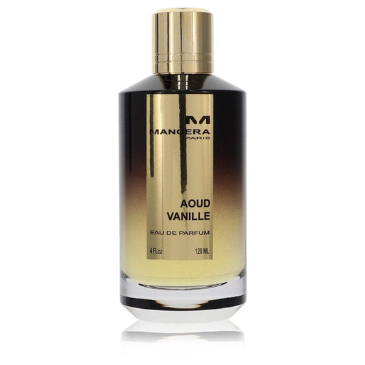 Mancera Aoud Vanille Eau De Parfum Spray (Unisex Unboxed) by Mancera 120 ml