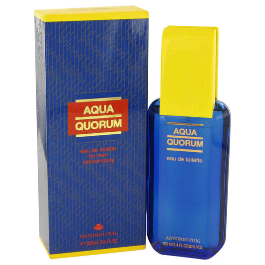 Aqua Quorum Eau De Toilette Spray by Antonio Puig 100 ml