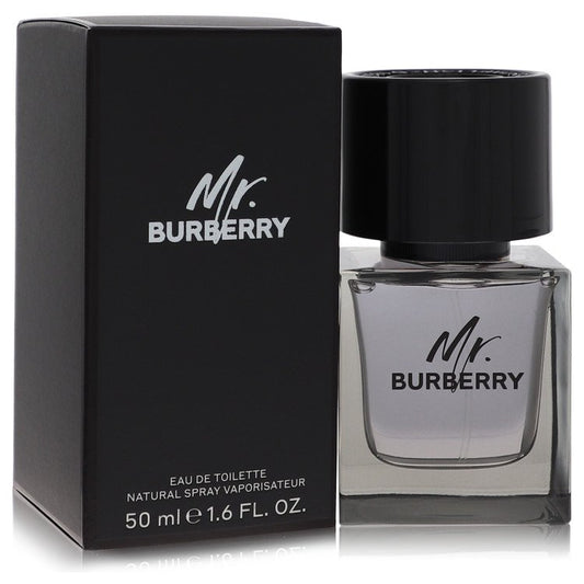 Mr Burberry Eau De Toilette Spray by Burberry 50 ml