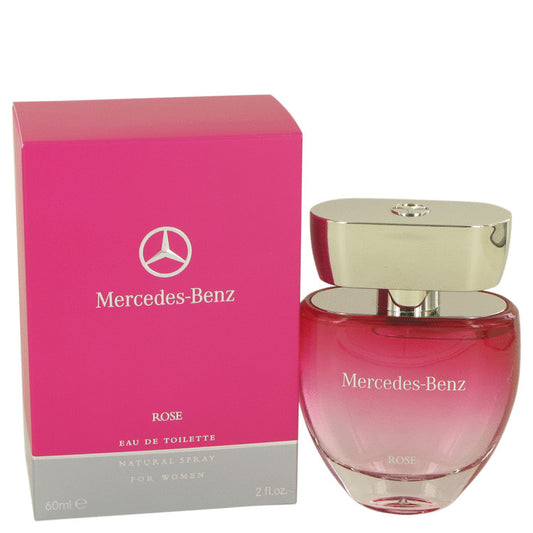 Mercedes Benz Rose Eau De Toilette Spray by Mercedes Benz 60 ml