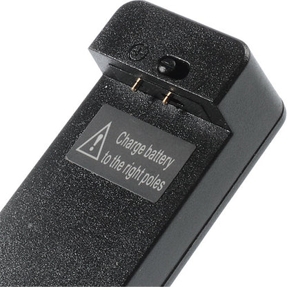 Universal Mini Li-ion Battery Charger for Mobile Phones Camera etc w/ MicroUSB Port