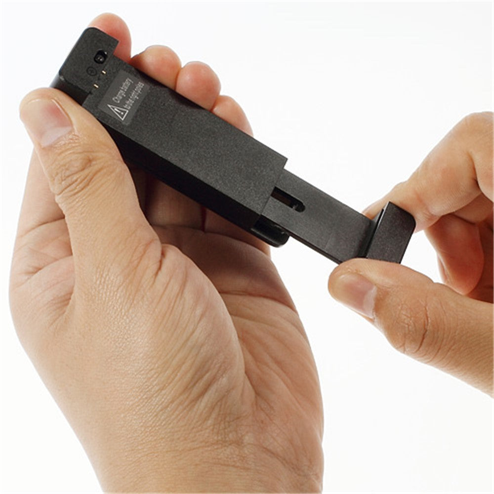 Universal Mini Li-ion Battery Charger for Mobile Phones Camera etc w/ MicroUSB Port