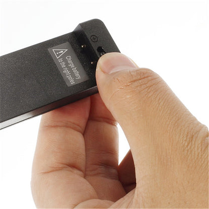 Universal Mini Li-ion Battery Charger for Mobile Phones Camera etc w/ MicroUSB Port