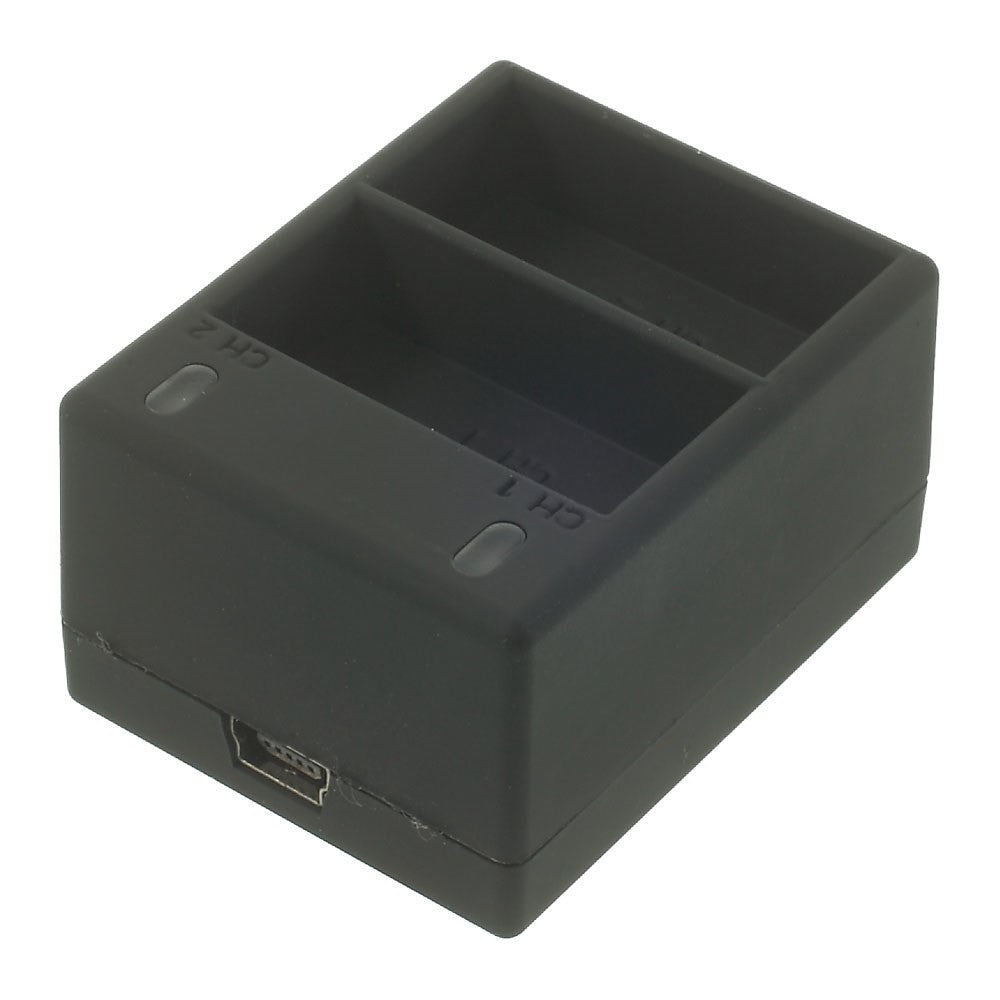 Twin Dual USB Battery Charger Charging Pack for Gopro Hero3+ / 3 with Mini USB Cable