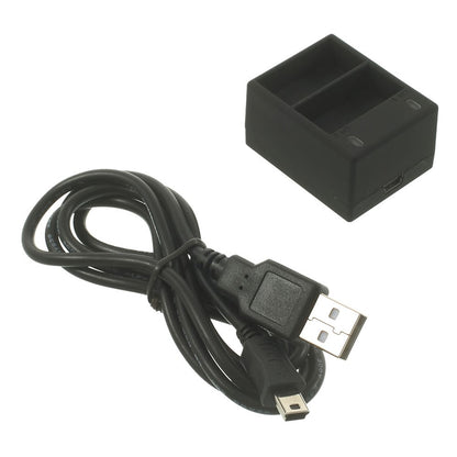 Twin Dual USB Battery Charger Charging Pack for Gopro Hero3+ / 3 with Mini USB Cable
