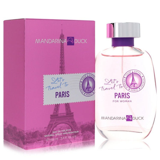 Mandarina Duck Lets Travel To Paris Eau De Toilette Spray by Mandarina Duck 100 ml