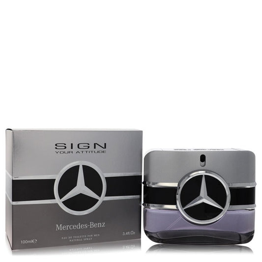 Mercedes Benz Sign Your Attitude Eau De Toilette Spray by Mercedes Benz 100 ml