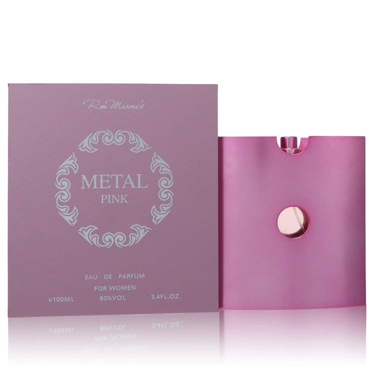 Metal Pink Eau De Parfum Spray by Ron Marones 100 ml