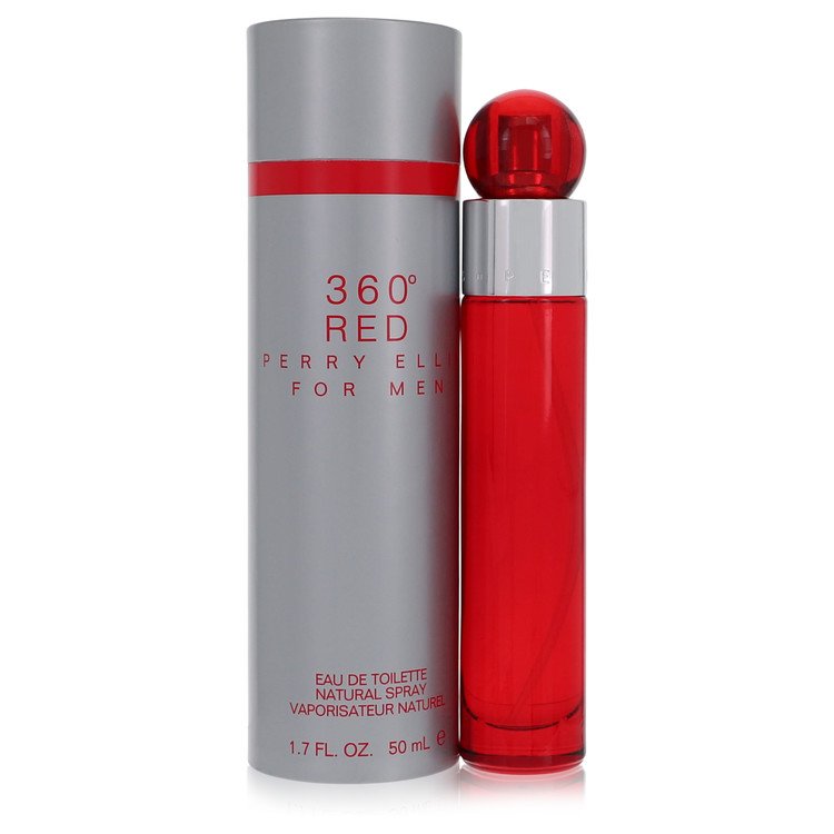 Perry Ellis 360 Red Eau De Toilette Spray by Perry Ellis 50 ml