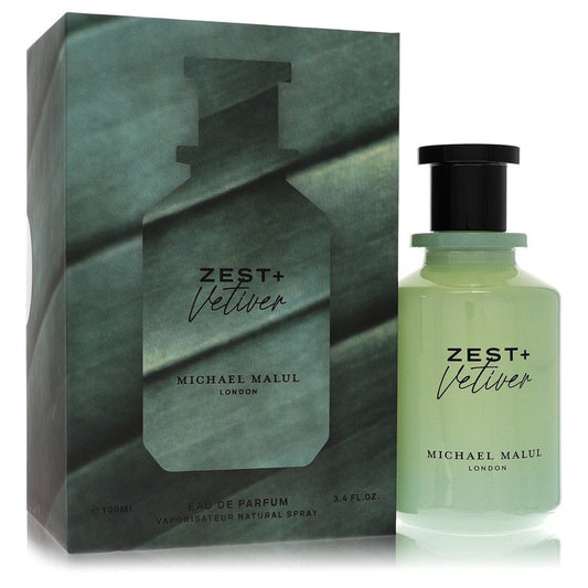 Michael Malul Zest + Vetiver Eau De Parfum Spray by Michael Malul 100 ml