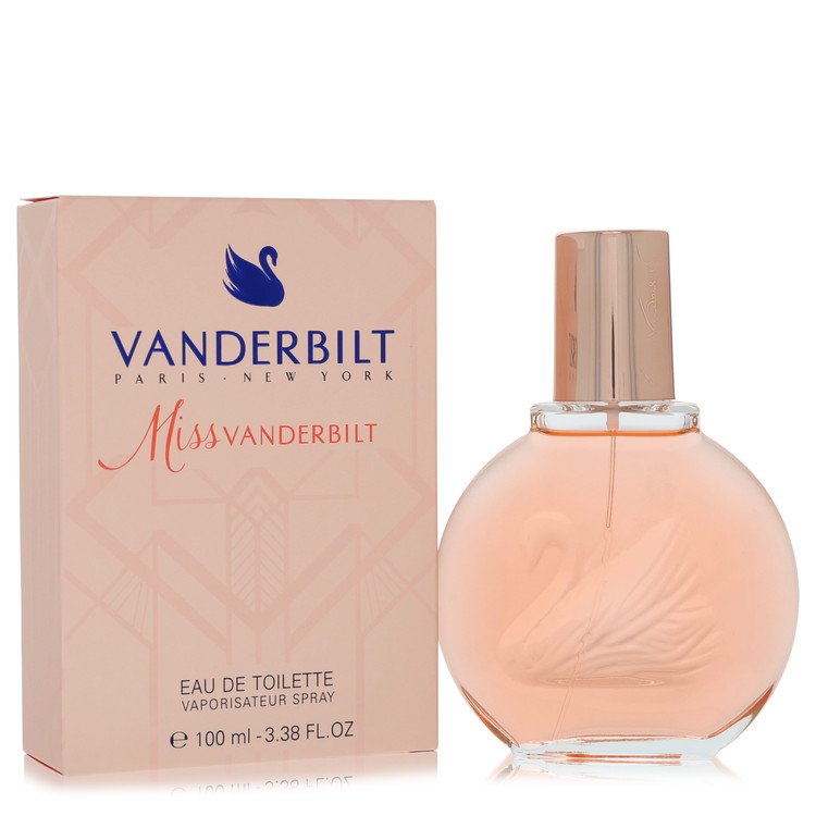 Miss Vanderbilt Eau De Toilette Spray by Gloria Vanderbilt 100 ml