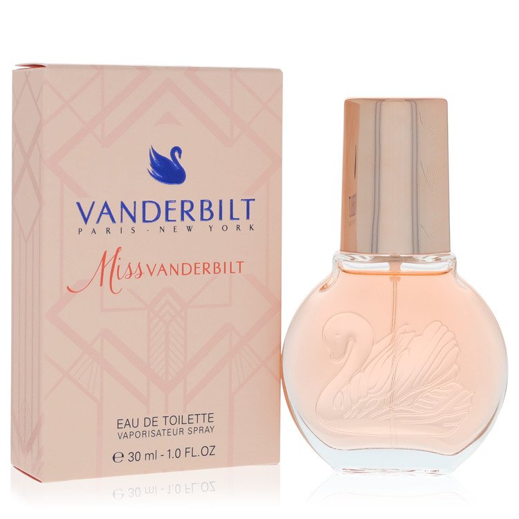 Miss Vanderbilt Eau De Toilette Spray by Gloria Vanderbilt 30 ml