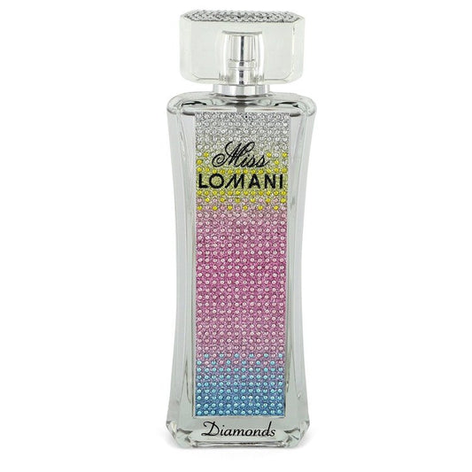 Miss Lomani Diamonds Eau De Parfum Spray (unboxed) by Lomani 100 ml