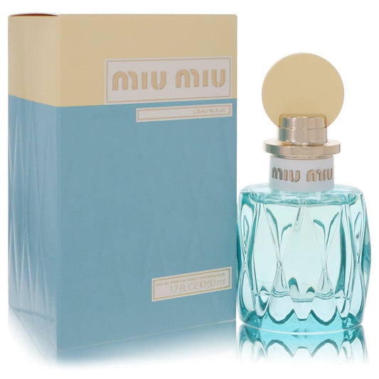 Miu Miu Leau Bleue Eau De Parfum Spray by Miu Miu 50 ml