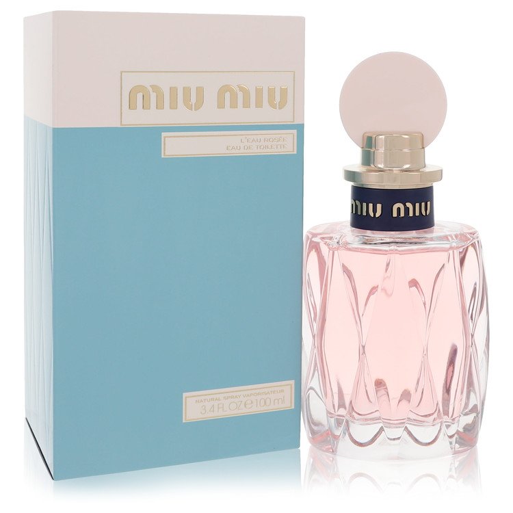 Miu Miu Leau Rosee Eau De Toilette Spray by Miu Miu 100 ml