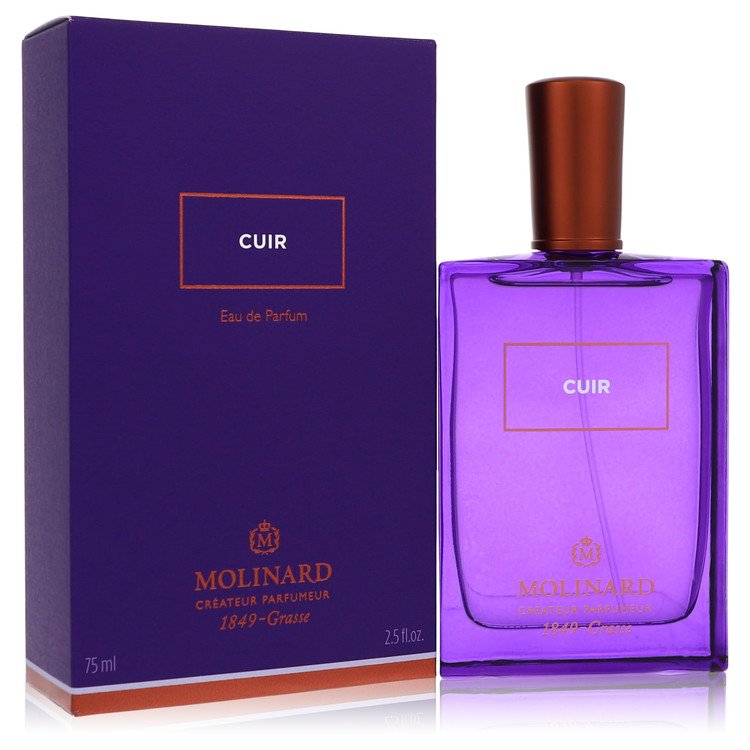 Molinard Cuir Eau De Parfum Spray (Unisex) by Molinard 75 ml