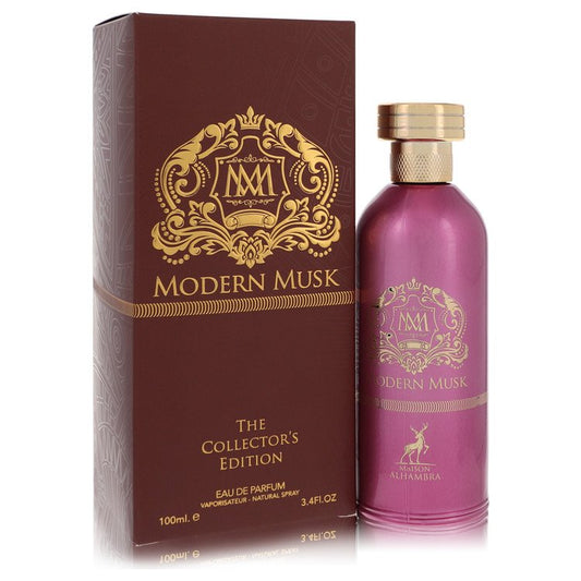 Modern Musk The Collectors Edition Eau De Parfum Spray (Unisex) by Maison Alhambra 100 ml