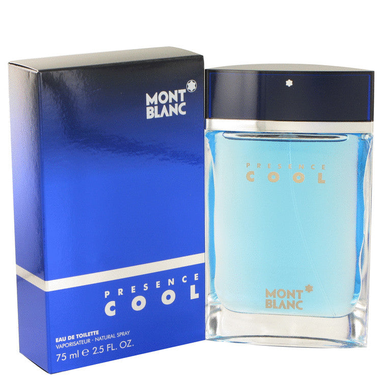 Presence Cool Eau De Toilette Spray by Mont Blanc 75 ml