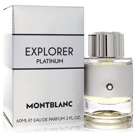 Montblanc Explorer Platinum Eau De Parfum Spray by Mont Blanc 60 ml