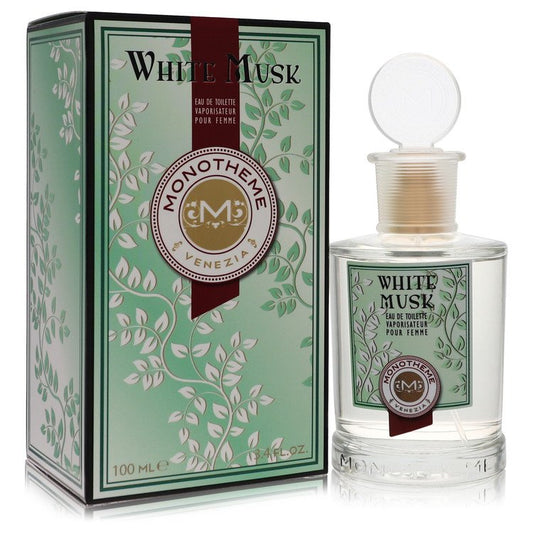 Monotheme White Musk Eau De Toilette Spray by Monotheme 100 ml