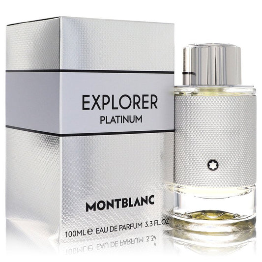 Montblanc Explorer Platinum Eau De Parfum Spray by Mont Blanc 100 ml