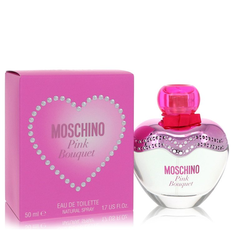 Moschino Pink Bouquet Eau De Toilette Spray by Moschino 50 ml