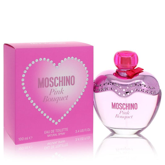 Moschino Pink Bouquet Eau De Toilette Spray by Moschino 100 ml