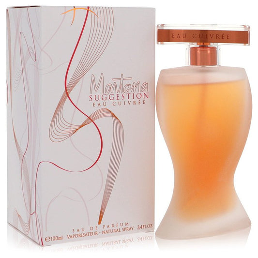 Montana Suggestion Eau Cuivree Eau De Parfum Spray by Montana 100 ml