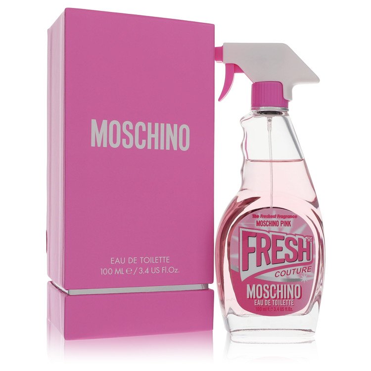 Moschino Fresh Pink Couture Eau De Toilette Spray by Moschino 100 ml