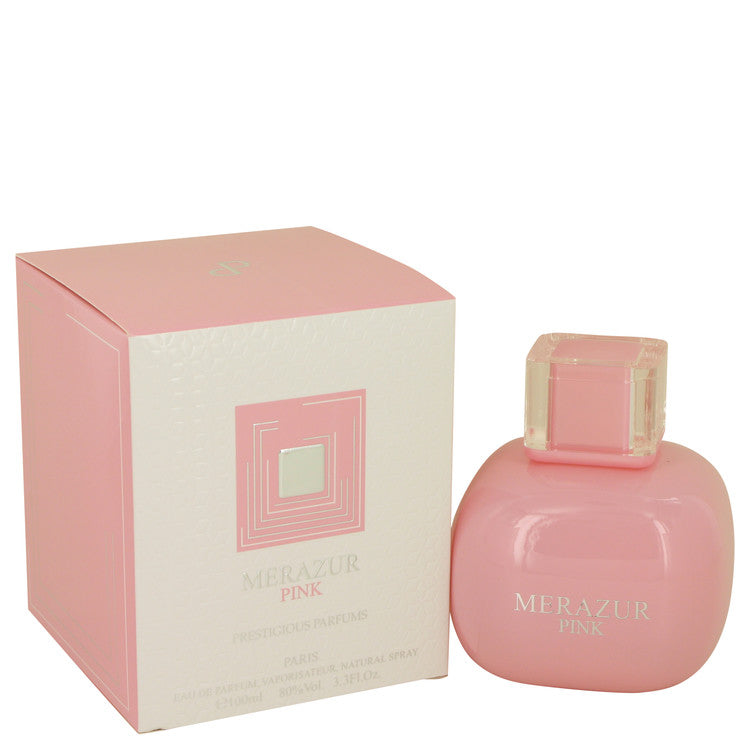 Merazur Pink Eau De Parfum Spray by Merazur 100 ml