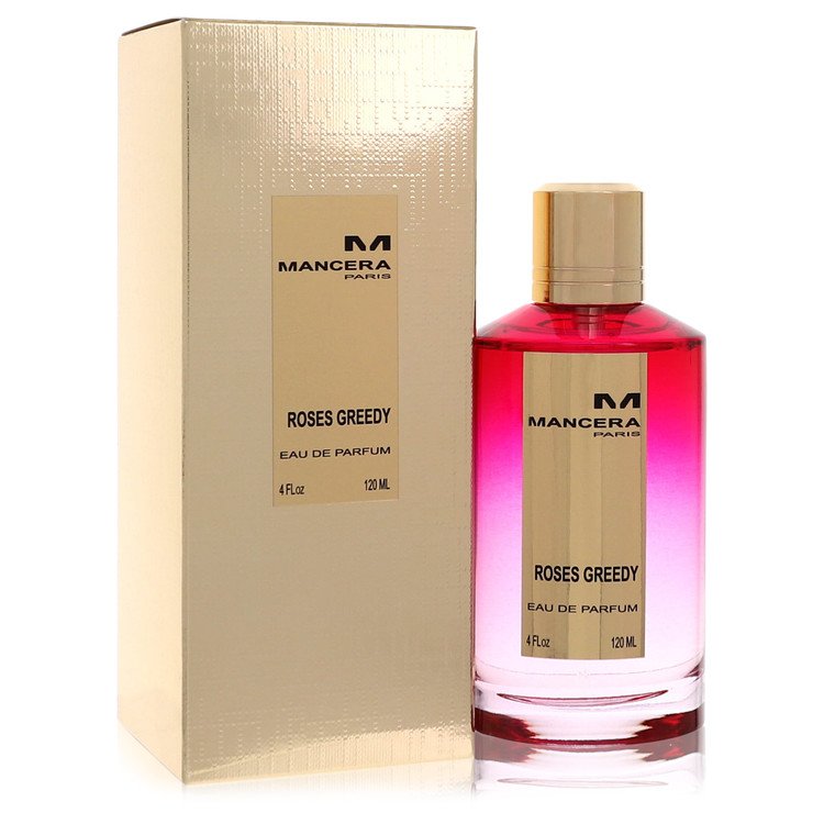 Mancera Roses Greedy Eau De Parfum Spray (Unisex) by Mancera 120 ml