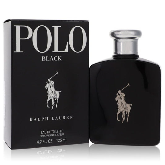 Polo Black Eau De Toilette Spray by Ralph Lauren 125 ml