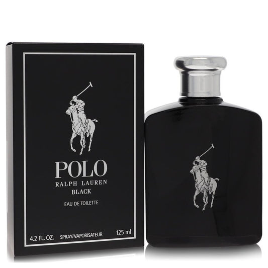 Polo Black Eau De Toilette Spray by Ralph Lauren 125 ml