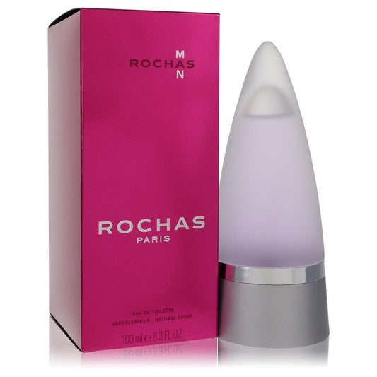 Rochas Man Eau De Toilette Spray by Rochas 100 ml