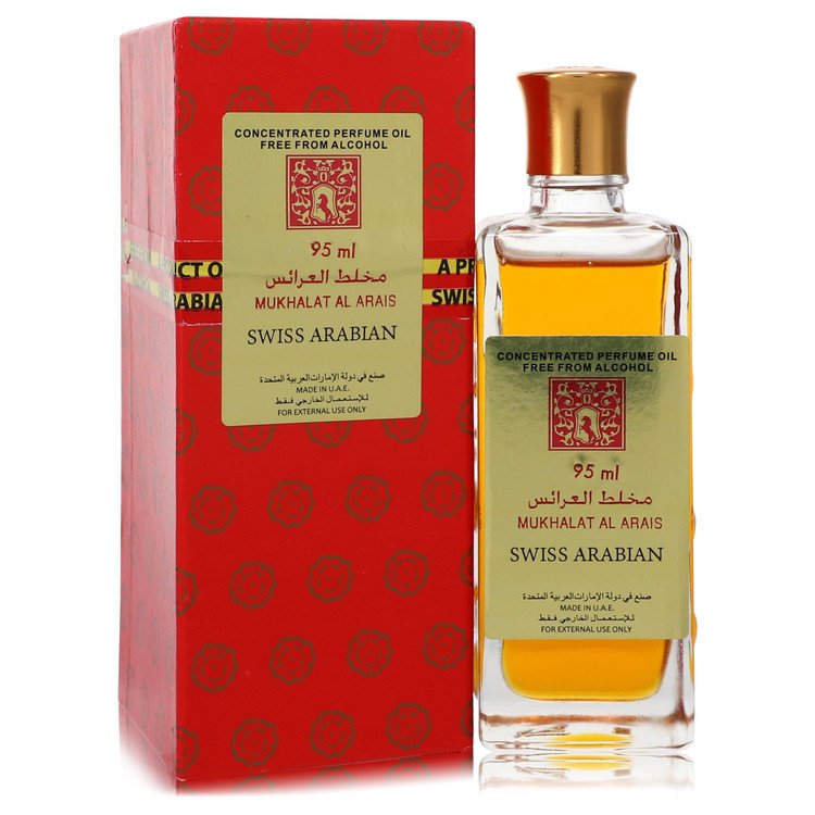 Mukhalat Al Arais Concentrated Perfume Oil Free From Alcohol (Unisex) by Swiss Arabian 95 ml