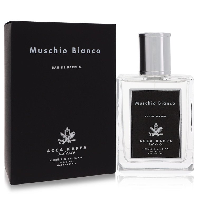 Muschio Bianco (white Musk/moss) Eau De Parfum Spray (Unisex) by Acca Kappa 100 ml