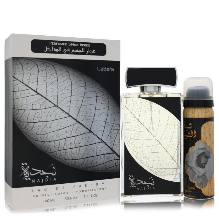 Najdia Eau De Parfum Spray Plus 1.7 oz Deodorant by Lattafa 100 ml
