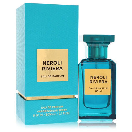 Neroli Riviera Eau De Parfum Spray (Unisex) by Fragrance World 80 ml