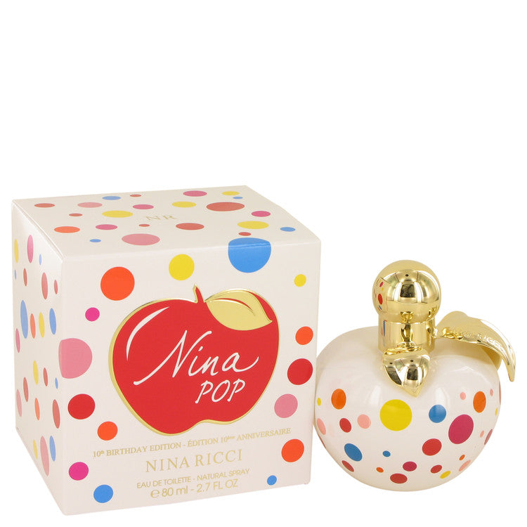 Nina Pop Eau De Toilette Spray (10th Birthday Edition) by Nina Ricci 80 ml
