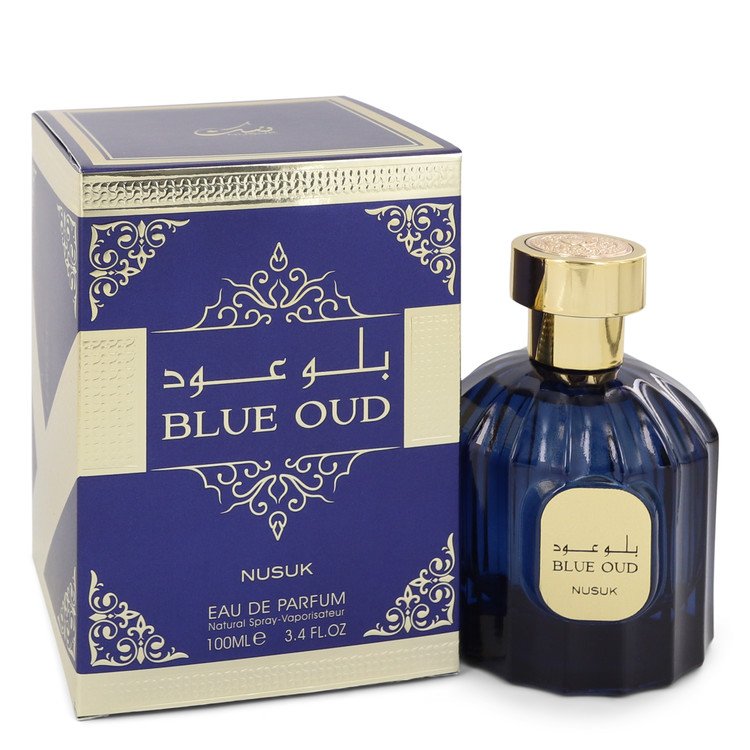 Nusuk Blue Oud Eau De Parfum Spray (Unisex) by Nusuk 100 ml