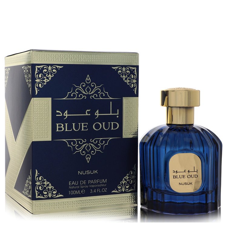 Nusuk Blue Oud Eau De Parfum Spray (Unisex) by Nusuk 100 ml