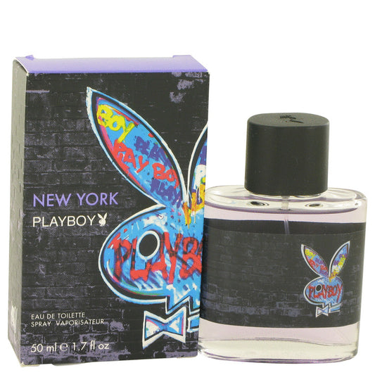 New York Playboy Eau De Toilette Spray by Playboy 50 ml