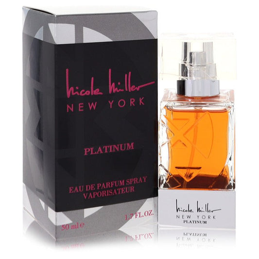 Nicole Miller Platinum Eau De Parfum Spray By Nicole Miller Brands HD