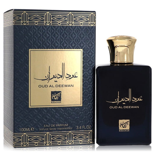 Oud Al Deewan Eau De Parfum Spray (Unisex) by Rihanah 100 ml