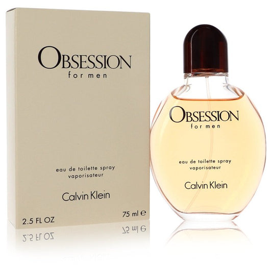 Obsession Eau De Toilette Spray by Calvin Klein 75 ml