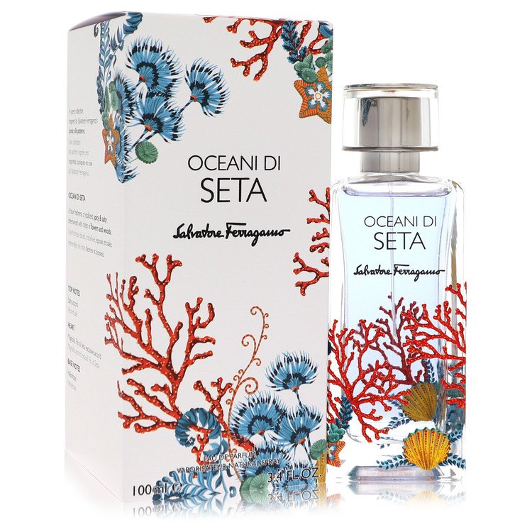 Oceani Di Seta Eau De Parfum Spray (Unisex) by Salvatore Ferragamo 100 ml