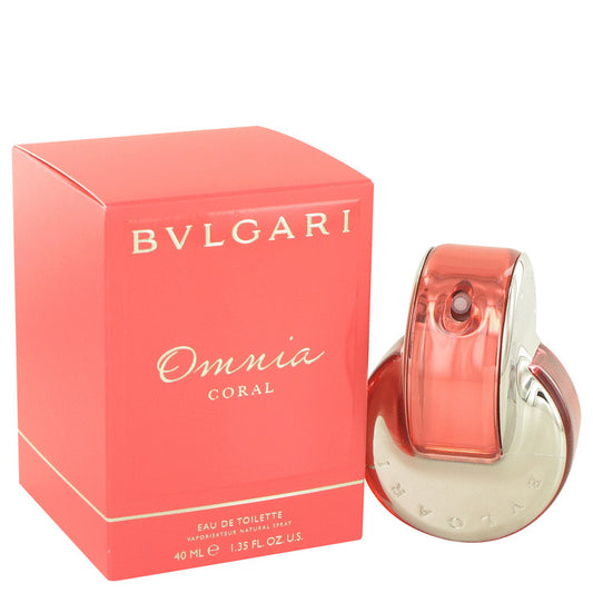 Omnia Coral Eau De Toilette Spray by Bvlgari 41 ml