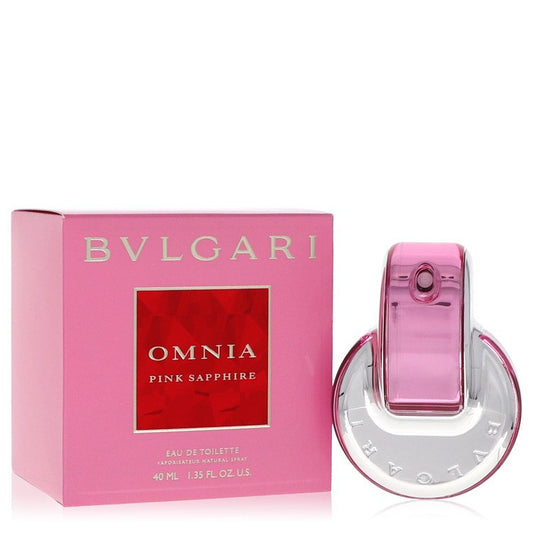 Omnia Pink Sapphire Eau De Toilette Spray by Bvlgari 40 ml